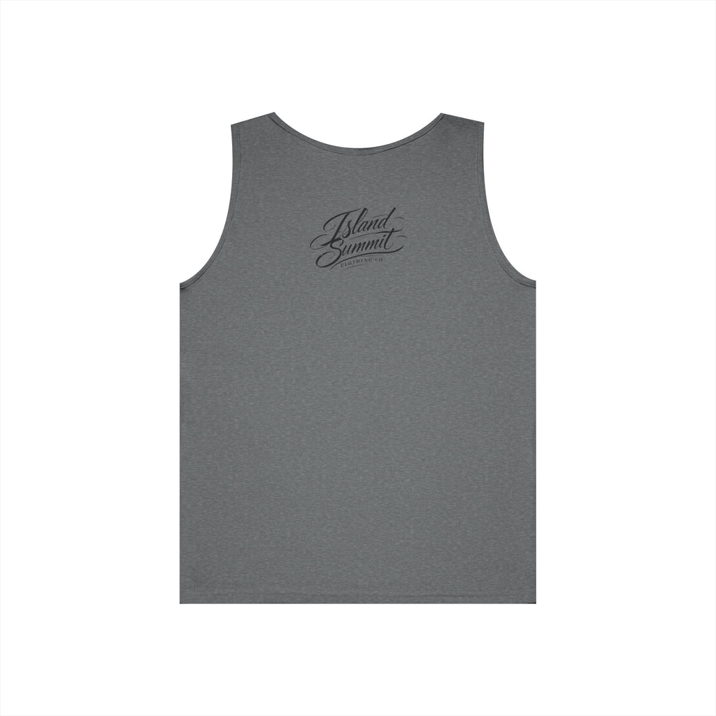 Island Summit script logo Tank Top