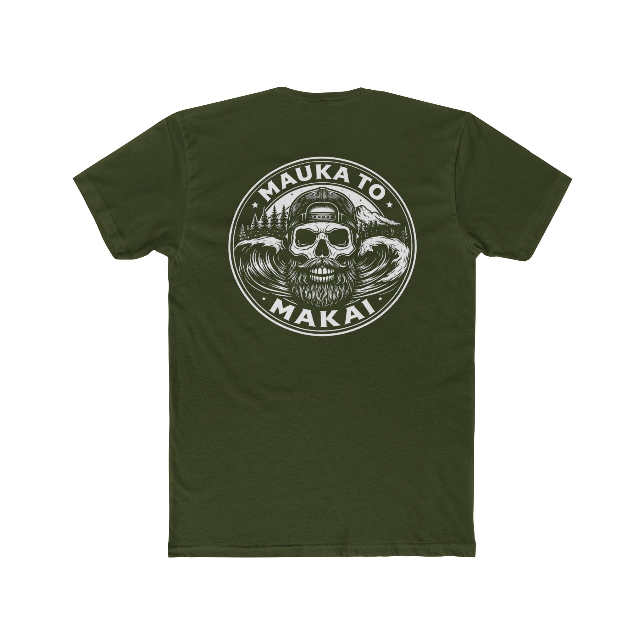 Island Summit “Mauka to Makai” Skull Wave Tee