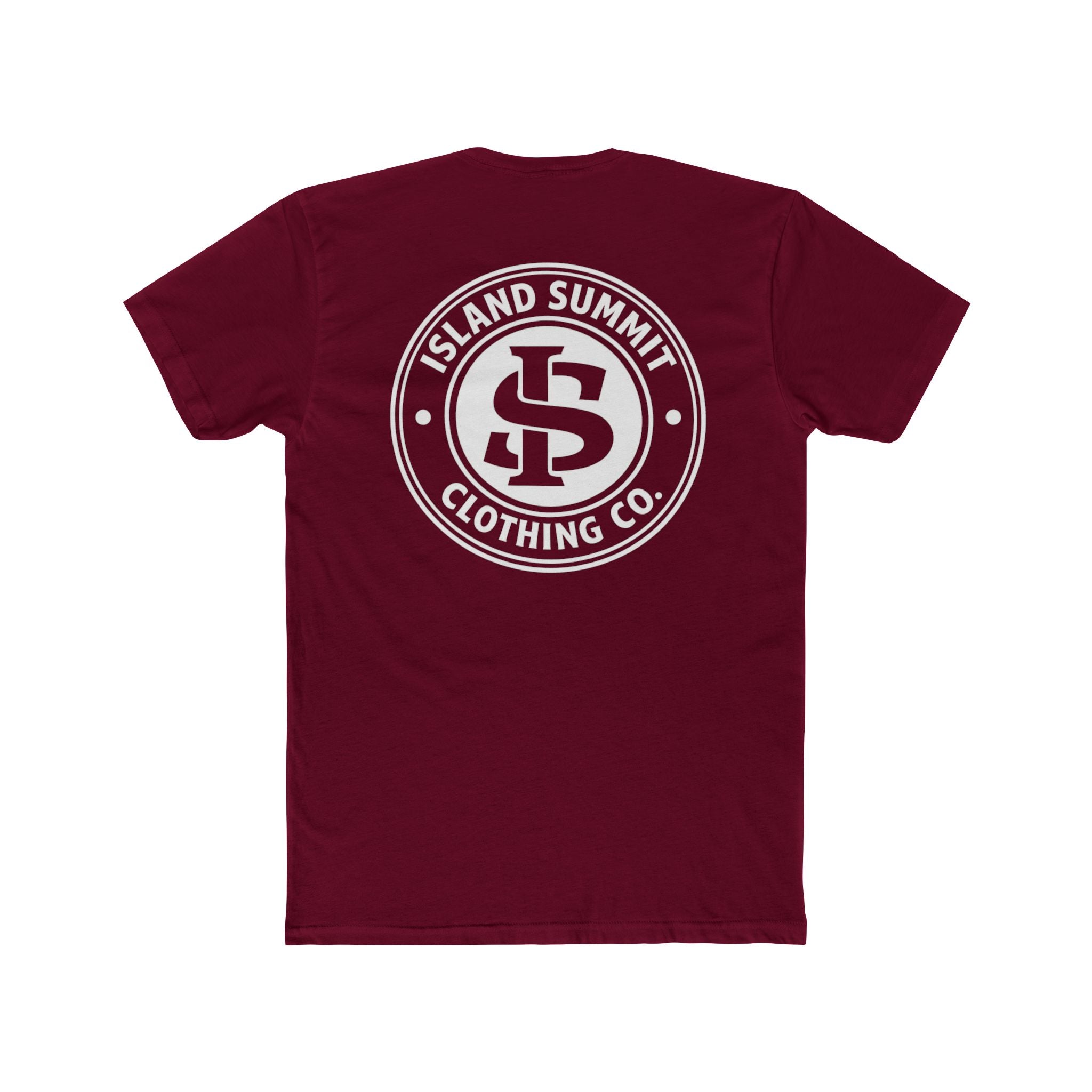 Island Summit Clothing Co. Logo Tee | Chest & Back Logo Shirt