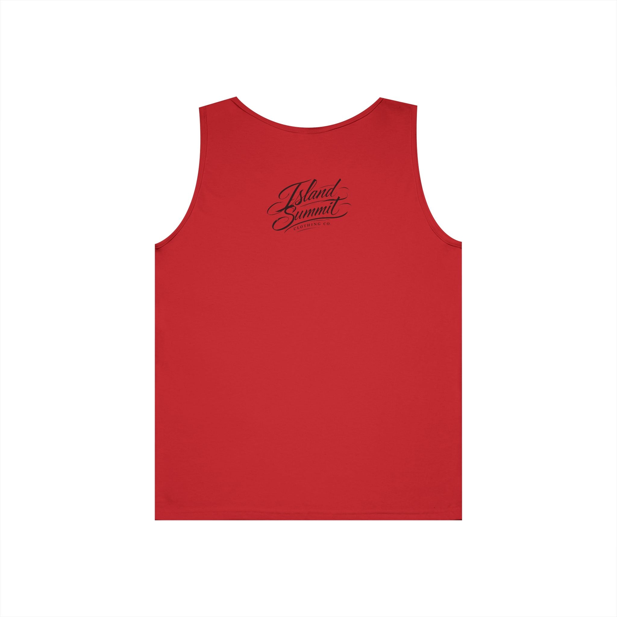 Island Summit script logo Tank Top
