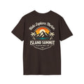 Island Summit sunset mountain palm Tee
