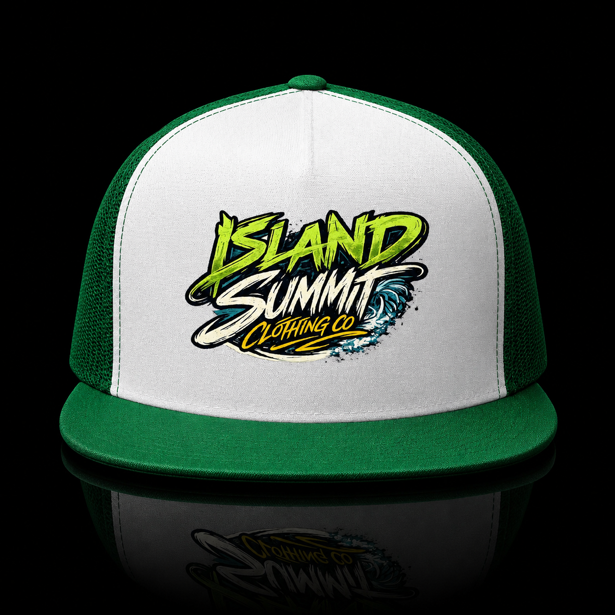 Island Summit Surf Wave Hat