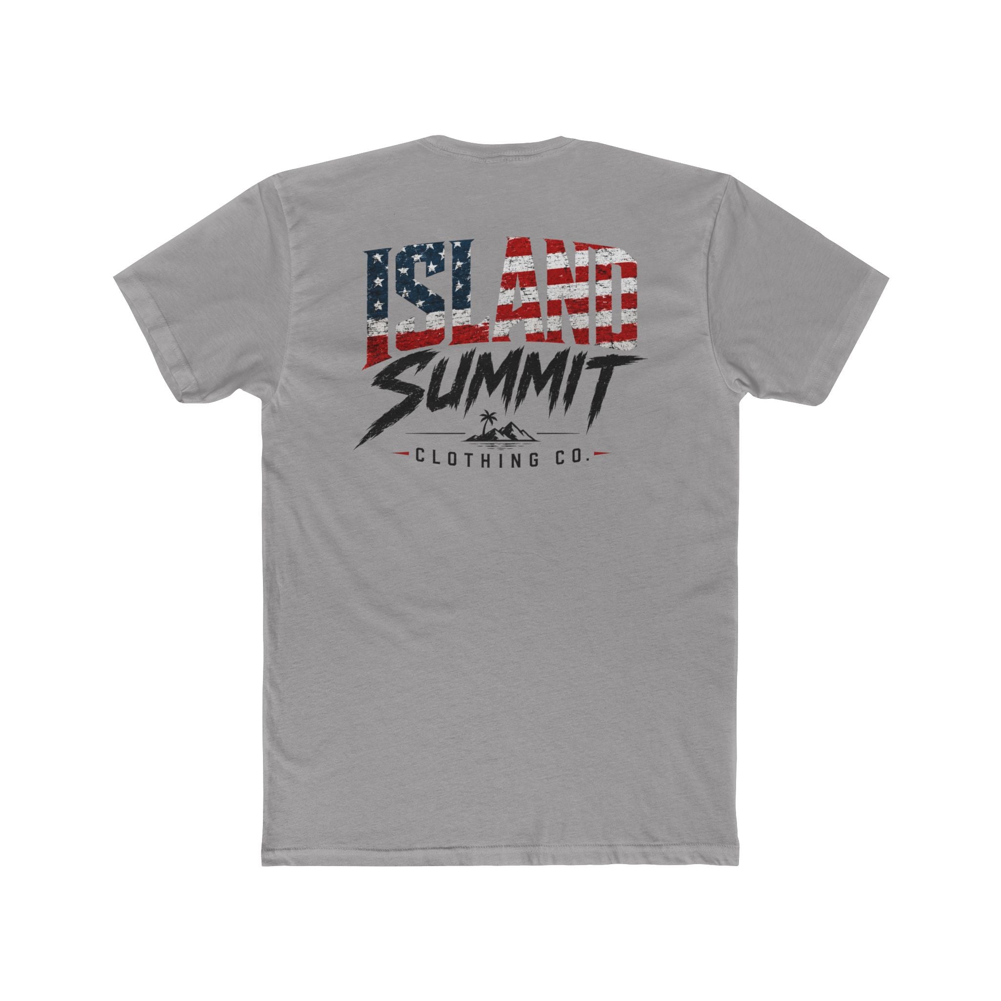Island Summit Tee — Americana Flag Logo