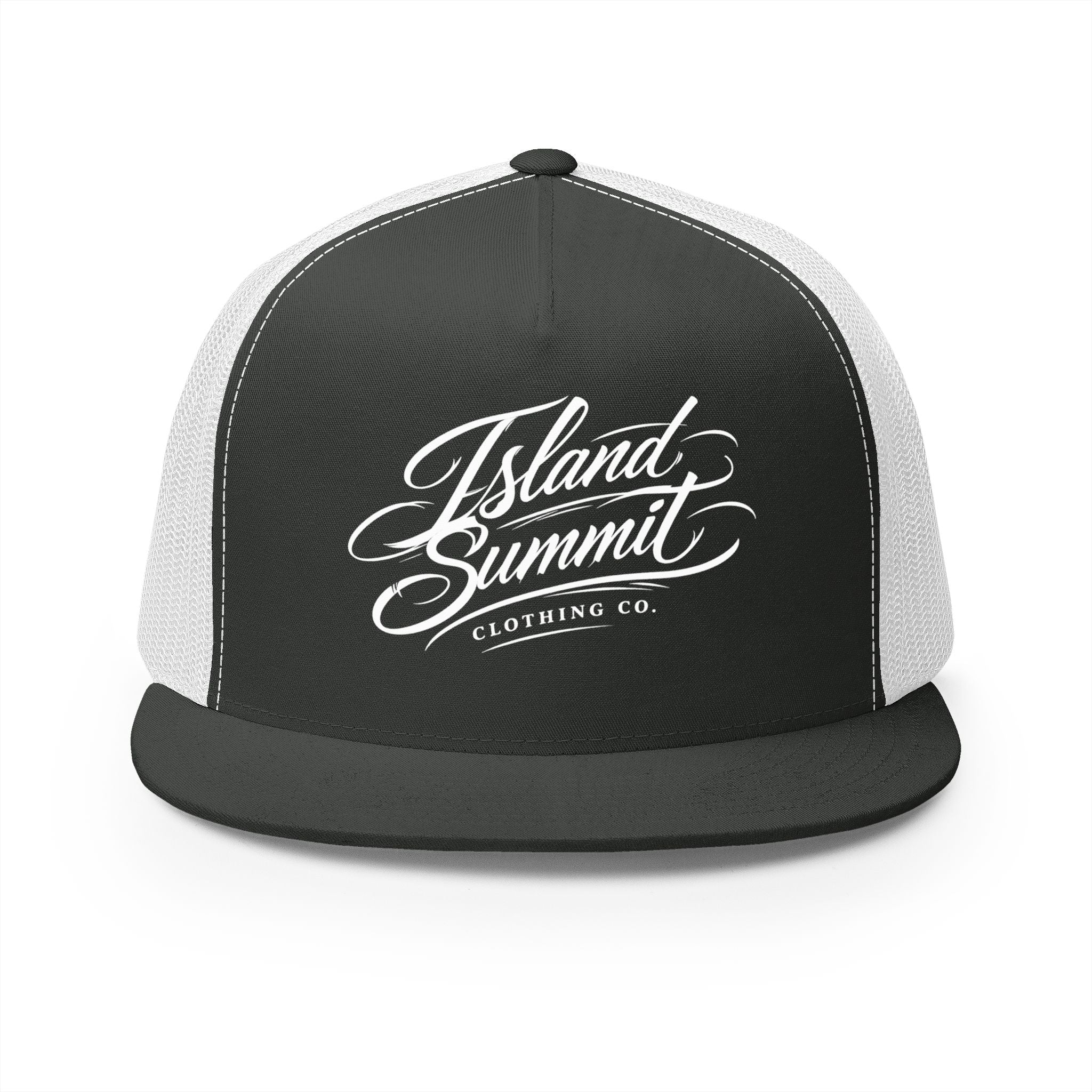 Island Summit script logo Trucker Hat