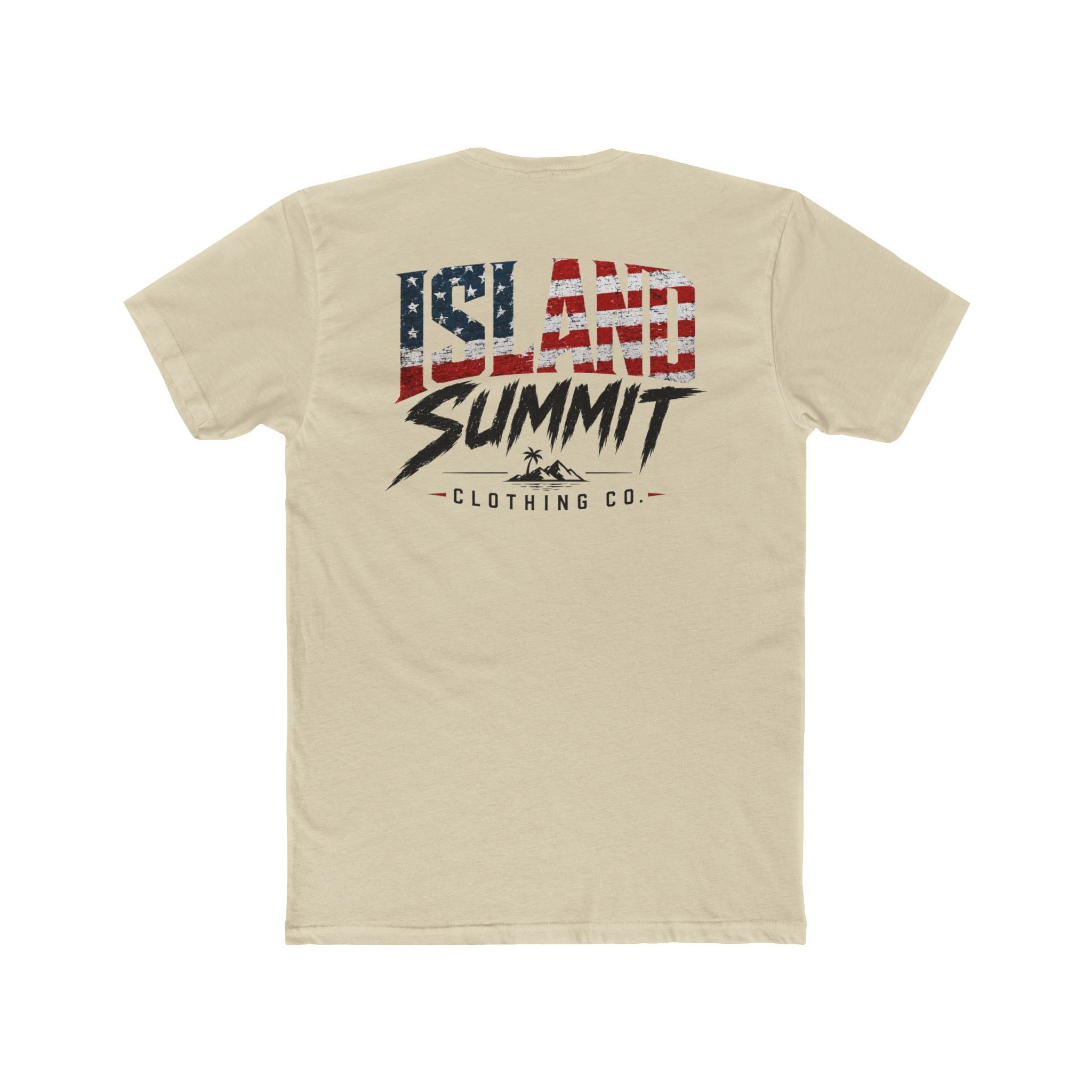 Island Summit Tee — Americana Flag Logo