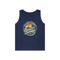 Island Summit Sunset Palm Tank Top
